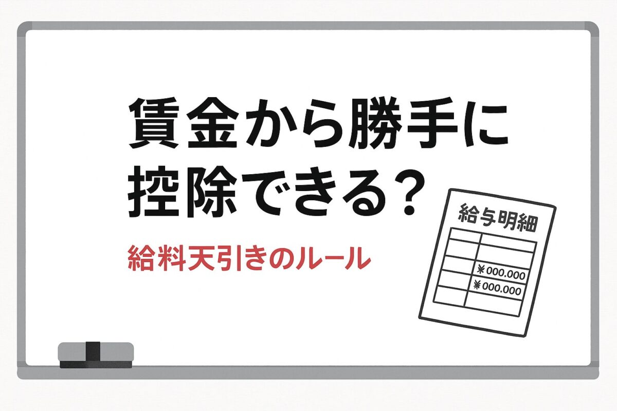 給与明細を確認する手元の写真