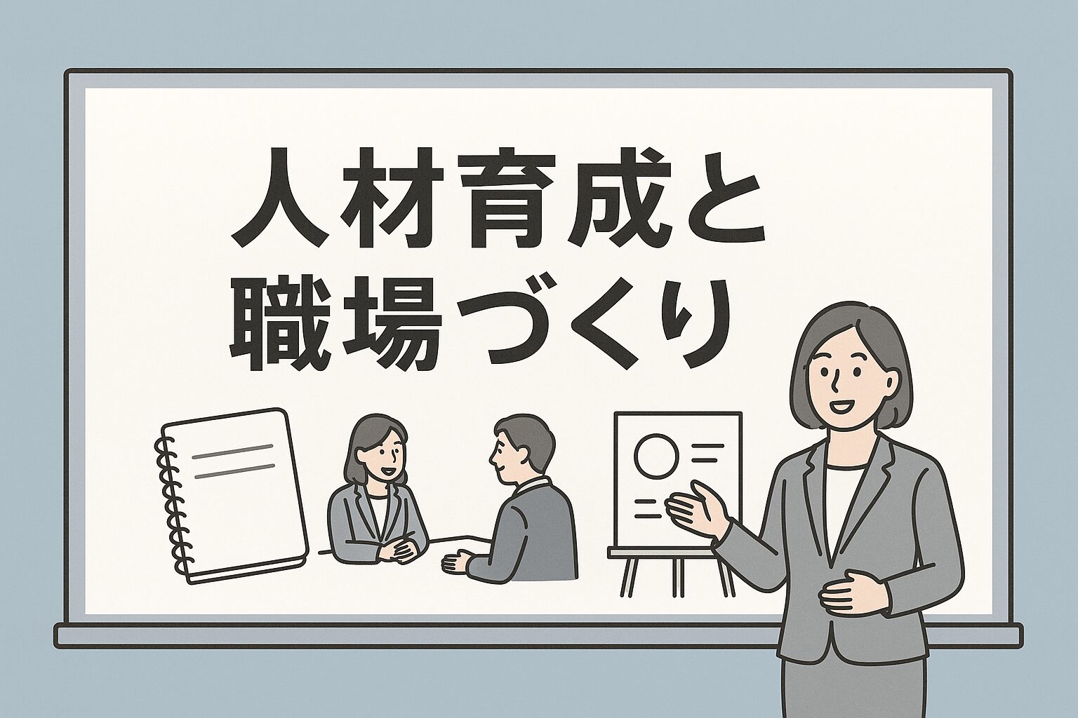 人材育成と職場づくり｜社員が育つ会社の仕組みを社労士が解説